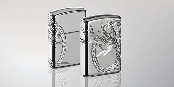 Zippo 49552 Sterling Silver Tree of Life Design